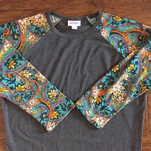 LuLaRoe Floral Randy SMALL 🦄 unicorn top pattern